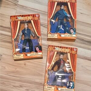 *NSYNC Marionette Dolls - Set of 3 Joey Fatone, Chris Kirkpatrick & Lance Bass